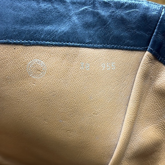 Buttero Black Leather Inner Zip Boots - Picture 10 of 12